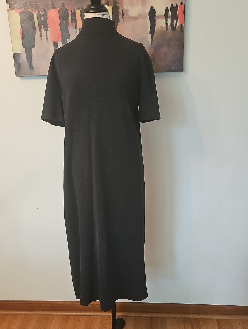 black turtleneck dress zara | Dresses | Zara Classic Midi Timeless Womens Dresssize S Colour:Skyblue-Fuchsia-Sunny Yellow Bachelorette party dresses CozeLy Deep Plunge Bra